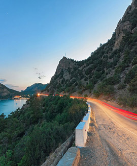 Красивые дороги Крыма фото