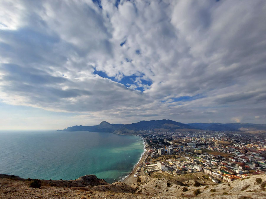 высота горы алчак в судаке фото