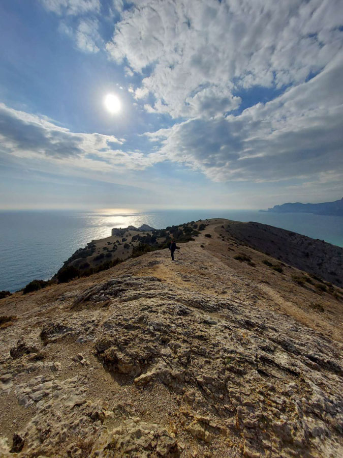судак гора алчак как подняться фото